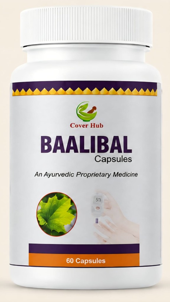 BAALIBAL Capsules — 60 count bottle, Ayurvedic proprietary herbal wellness