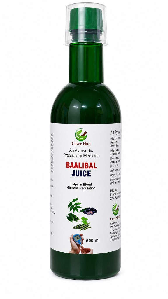 BAALIBAL JUICE — 500 ml Ayurvedic proprietary herbal wellness bottle